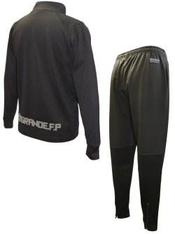 画像2: 【GRANDE.F.P.WEBショップ限定】GRANDE.F.P プロト.２－ウェイス.ストレッチジャージ.セットアップ　ブラックxブラック