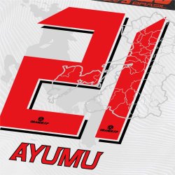 画像10: 【完全予約販売：ご注文から、3〜4週間後にお届け商品.お届け指定日不可】【ジュニア〜BIGサイズ対応商品】豊田歩ｘGRANDE.F.Pコラボ.AYUMU・NO.21昇華転写サポートプラシャツ.長袖　ホワイト