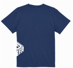 画像2: 【先行予約販売：お届け日指定不可.2025年6月中旬〜6月下旬発売〜お届け商品】 【ジュニア〜BIGサイズ対応商品】ゆってぃチャンネルｘGRANDE.F.P.コラボ.アンダーアームロゴ.半袖T　インディゴブルー