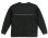 画像3: Grande.F.Pブラッシングロゴ.ルーズフィット長袖Tシャツ　ブラックｘホワイト