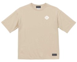 画像1: 【先行予約販売：お届け日指定不可.2025年6月中旬〜6月下旬発売〜お届け商品】 【BIGサイズ対応商品】ゆってぃチャンネルｘGRANDE.F.P.コラボ.ルーズフィット.半袖T　サンドベージュ