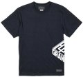 【先行予約販売：お届け日指定不可.2025年6月中旬〜6月下旬発売〜お届け商品】 【ジュニア〜BIGサイズ対応商品】ゆってぃチャンネルｘGRANDE.F.P.コラボ.アンダーアームロゴ.半袖T　ブラック