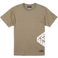 【先行予約販売：お届け日指定不可.2025年6月中旬〜6月下旬発売〜お届け商品】 【ジュニア〜BIGサイズ対応商品】ゆってぃチャンネルｘGRANDE.F.P.コラボ.アンダーアームロゴ.半袖T　サンドカーキ