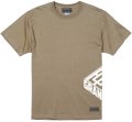 【先行予約販売：お届け日指定不可.2025年6月中旬〜6月下旬発売〜お届け商品】 【ジュニア〜BIGサイズ対応商品】ゆってぃチャンネルｘGRANDE.F.P.コラボ.アンダーアームロゴ.半袖T　サンドカーキ