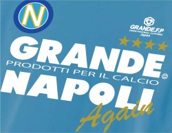 画像4: 【完全予約販売：お届け日指定不可】【BIGサイズ対応商品】Campioni D’Italia 2024-2025.Napoli.昇華転写チャンピオンTシャツ　ナポリスカイブルー