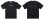 画像1: 【BIGサイズ対応商品】Grande.F.Pブラッシングロゴ.プレミアムコットン半袖Tシャツ　ブラックｘホワイト (1)
