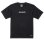 画像2: 【BIGサイズ対応商品】Grande.F.Pブラッシングロゴ.プレミアムコットン半袖Tシャツ　ブラックｘホワイト (2)