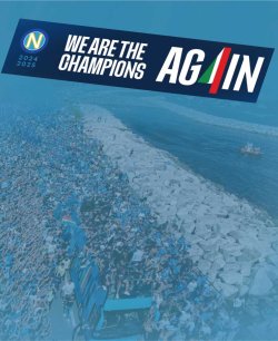 画像6: 【完全予約販売：お届け日指定不可】【BIGサイズ対応商品】Campioni D’Italia 2024-2025.Napoli.昇華転写チャンピオンTシャツ　ナポリスカイブルー