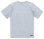 画像3: 【BIGサイズ対応商品】Grande.F.Pブラッシングロゴ.プレミアムコットン半袖Tシャツ　フロストブルー（スカイグレー）ｘホワイト