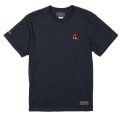 【先行予約販売：お届け日指定不可.2025年9月上旬〜9月中旬.　お届け商品】 【ジュニア〜BIGサイズ対応商品】ｘ豊田歩コラボ.「コーヒーブレイク暴れ馬くん」サポートコットン半袖Tシャツ　ブラック