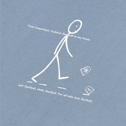 画像3: 【完全予約販売】 【ジュニア〜BIGサイズ対応商品】ｘ豊田歩コラボ.「歩棒人間くん」イラスト.サポートコットン半袖Tシャツ　アシッドブルー