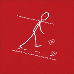 画像3: 【完全予約販売】   【ジュニア〜BIGサイズ対応商品】ｘ豊田歩コラボ.「歩棒人間くん」イラスト.サポートコットン半袖Tシャツ　レッド