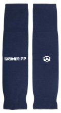 GRANDE.F.P　ベーシックカーフソックス（セパレートソックス） 　ネイビーｘホワイト