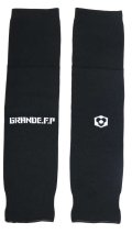 GRANDE.F.P　ベーシックカーフソックス（セパレートソックス） 　ブラックｘホワイト