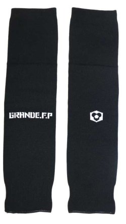 画像1: GRANDE.F.P　ベーシックカーフソックス（セパレートソックス） 　ブラックｘホワイト