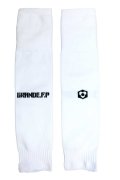 GRANDE.F.P　ベーシックカーフソックス（セパレートソックス） 　ホワイトｘブラック