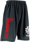 【ジュニアサイズ対応商品】グランデ・エフ・ピー.プロトタイプ.ドライメッシュハーフパンツ　ブラックｘレッドｘホワイト