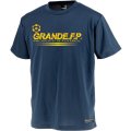 【ジュニアサイズ対応】GRANDE.F.P.プロトタイプ.モノグラム.プラクティスシャツ　ネイビーｘイエロー
