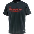 【ジュニアサイズ対応】GRANDE.F.P.プロトタイプ.モノグラム.プラクティスシャツ　ブラックｘレッド