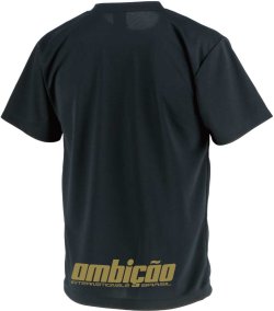 画像2: 【ジュニアサイズ対応】GRANDE.F.P.プロトタイプ.モノグラム.プラクティスシャツ　ブラックｘゴールド