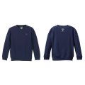 【先行予約販売：2025年11月中旬〜下旬発売〜お届け商品　BIGサイズ対応商品】【特典：2025年11月1日.AM:11:00までにご注文に限りスペシャルプライス：¥8.900→￥8.000（税別）】TOMOYA・Mマーク.刺繍.スウェットクルー　ネイビー