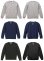 画像5: 【先行予約販売:2025年11月中旬〜下旬発売〜お届け商品 BIGサイズ対応商品】【特典:2025年11月1日.AM:11:00までにご注文に限りスペシャルプライス:¥8.900→¥8.000(税別)】TOMOYA・Mマーク.刺繍.スウェットクルー ネイビー (5)