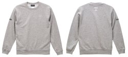 画像1: 【先行予約販売:2025年11月中旬〜下旬発売〜お届け商品 BIGサイズ対応商品】【特典:2025年11月1日.AM:11:00までにご注文に限りスペシャルプライス:¥8.900→¥8.000(税別)】TOMOYA・Mマーク.刺繍.スウェットクルー ヘザーグレー
