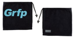 画像2: Grfp.フリースネックウォーマー　ブラックｘターコイズブルー