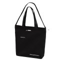 ■GRANDE.F.P スキャッタードロゴ.キャンバス2-WAYトートBAG　ブラック