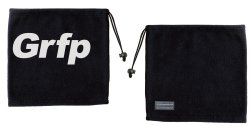 画像2: Grfp.フリースネックウォーマー　ブラックｘホワイト