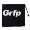 Grfp.フリースネックウォーマー　ブラックｘホワイト