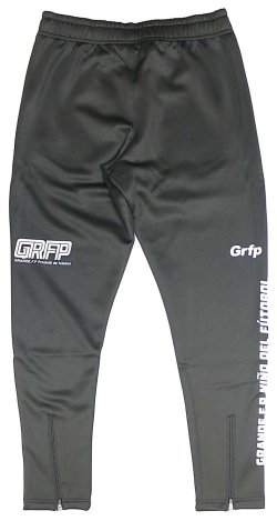 画像2: 【BIGサイズ対応】Grande.f.p.LIMITEDトレーニングジャージロングパンツ　ブラックｘホワイト