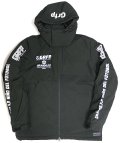 【BIGサイズ対応】Grande.f.p.LIMITEDハーフウォーマージャケット　　ブラックｘホワイト