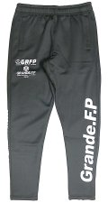 【BIGサイズ対応】Grande.f.p.LIMITEDトレーニングジャージロングパンツ　ブラックｘホワイト