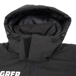 画像3: 【BIGサイズ対応】Grande.f.p.LIMITEDハーフウォーマージャケット　　ブラックｘホワイト