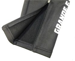 画像4: 【BIGサイズ対応】Grande.f.p.LIMITEDトレーニングジャージロングパンツ　ブラックｘグレー