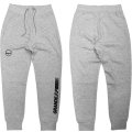 【ジュニアサイズ対応】Grande.F.P.Japan.ヘキサゴン.ドライスウェットジャージトラックパンツ　グレーｘブラック