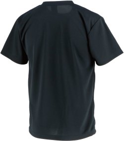 画像2: 【BIGサイズ対応商品】 ■GRANDE.F.P.LIMITEDヘキサゴン.ドライメッシュプラシャツ　ブラックｘブラック