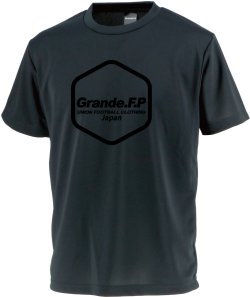 画像1: 【BIGサイズ対応商品】 ■GRANDE.F.P.LIMITEDヘキサゴン.ドライメッシュプラシャツ　ブラックｘブラック