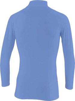 画像2:  GRANDE.F.P　ベーシックインナーハイネック.パワーシャツ  サックスブルー