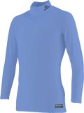  GRANDE.F.P　ベーシックインナーハイネック.パワーシャツ  サックスブルー
