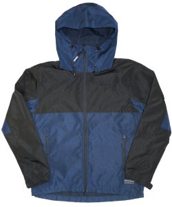 画像1: GRANDE　2トーンマウンテンパーカー　ブラック/ネイビー