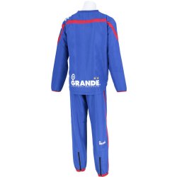 画像2: 【ジュニア】GRANDE ウインドクロス ピステセットアップ　ブルーｘレッド