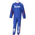 【ジュニア】GRANDE ウインドクロス ピステセットアップ　ブルーｘレッド