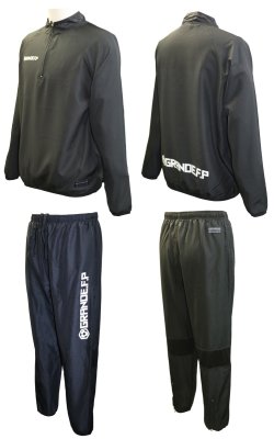 画像3: GRANDE.F.P プロトピステ.上下セット ブラックｘブラック