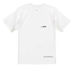 画像3: 【BIGサイズ対応商品】 ■GRANDE.F.P スキャッタードロゴプリント半袖Tシャツ　ホワイトｘブラック