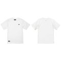【BIGサイズ対応商品】 ■GRANDE.F.Pヘキサゴンマーク刺繍.半袖Tシャツ　ホワイト