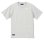画像2: 【BIGサイズ対応商品】 ■GRANDE.F.P スキャッタードロゴプリント半袖Tシャツ　フロストブルー（スカイグレー）ｘホワイト (2)