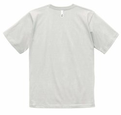 画像3: 【BIGサイズ対応商品】 ■GRANDE.F.Pヘキサゴンマーク刺繍.半袖Tシャツ　フロストブルー（スカイグレー）