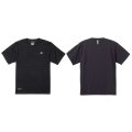 【BIGサイズ対応商品】 ■GRANDE.F.Pヘキサゴンマーク刺繍.半袖Tシャツ　ブラック